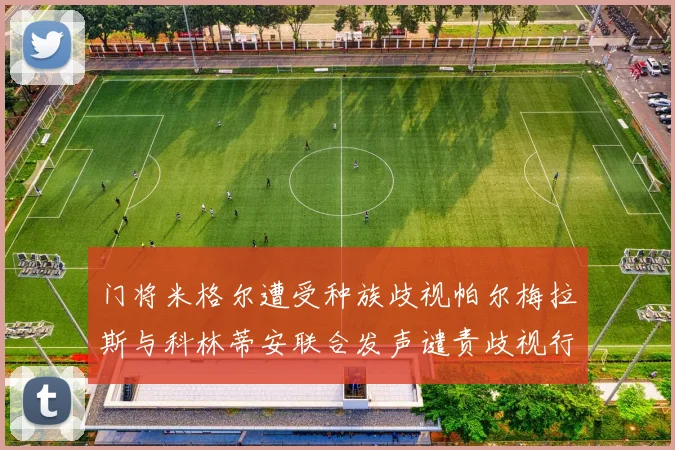 门将米格尔遭受种族歧视帕尔梅拉斯与科林蒂安联合发声谴责歧视行为