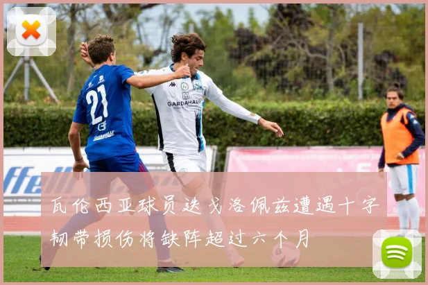 瓦伦西亚球员迭戈洛佩兹遭遇十字韧带损伤将缺阵超过六个月